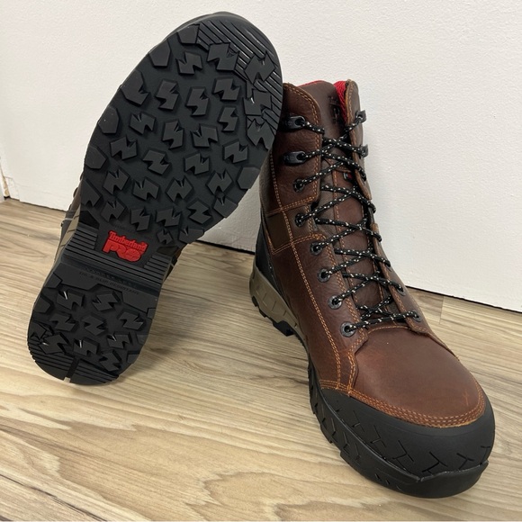 Timberland Work Summit 8" Composite Toe Waterproof Work Boot Men 11.5W A25D9 - Picture 8 of 8